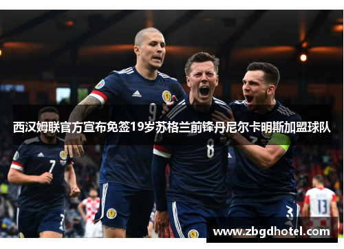西汉姆联官方宣布免签19岁苏格兰前锋丹尼尔卡明斯加盟球队